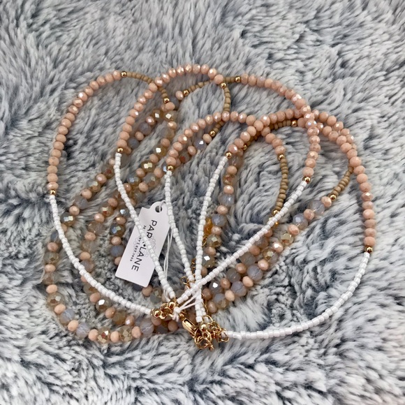 Park Lane Triple Row Beaded Necklace - Picture 7 of 7